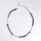 Jenny Baker Pippa Heart Necklace - Ombre Blue