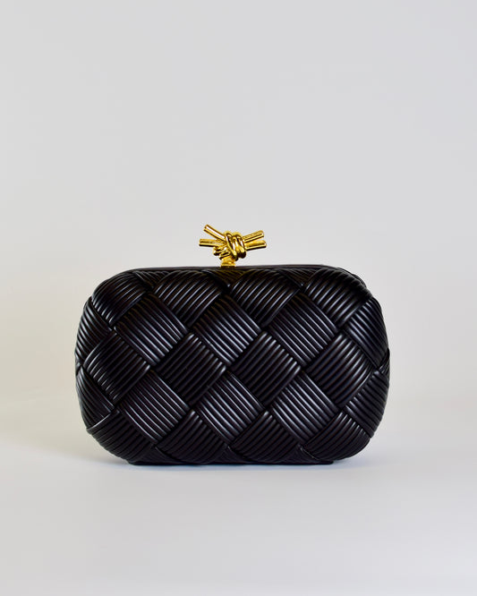 BC Woven Clutch - Black