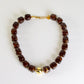 Large Brown Bead Necklace