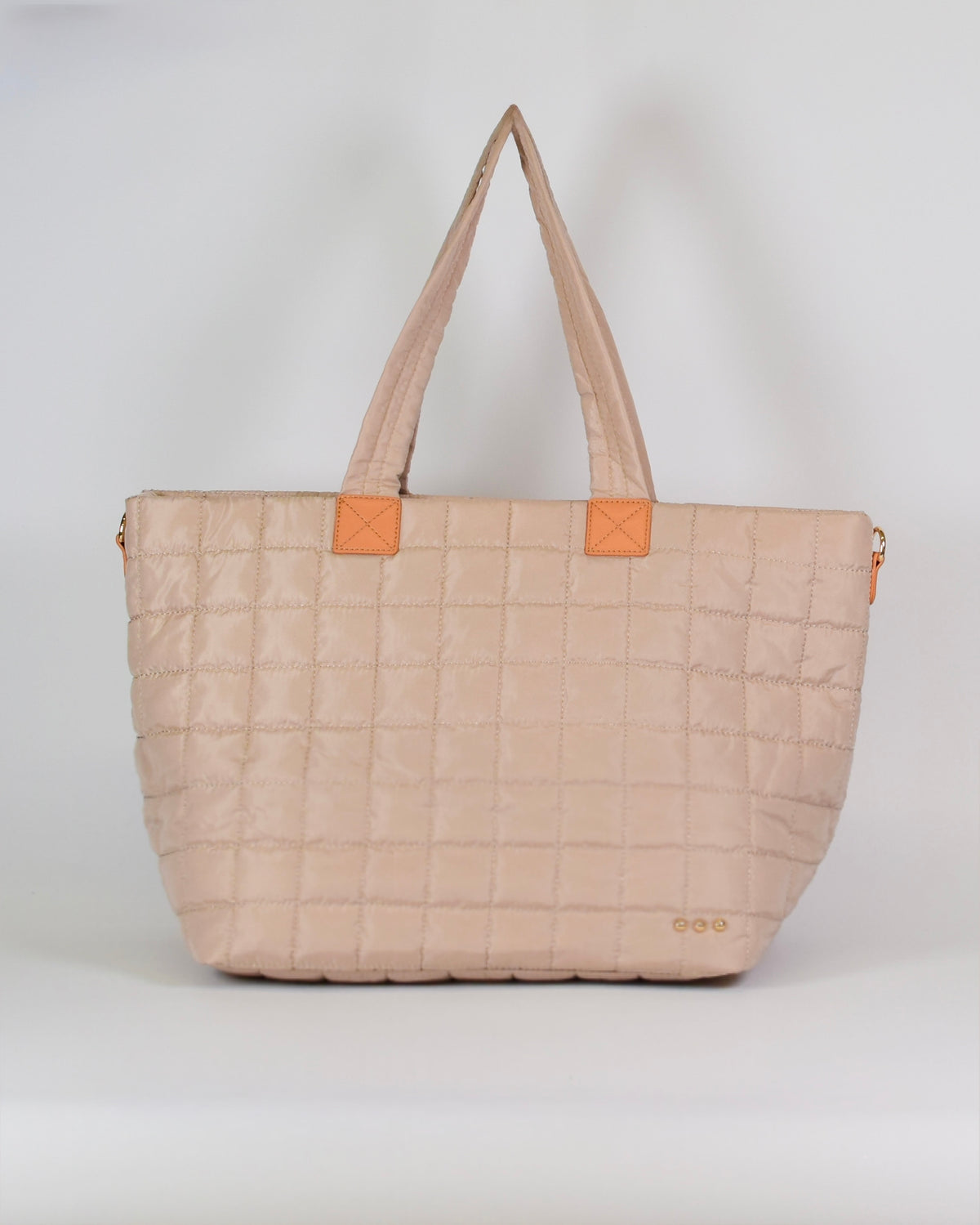 Day Dreamer Quilte Tote Bag - Tan