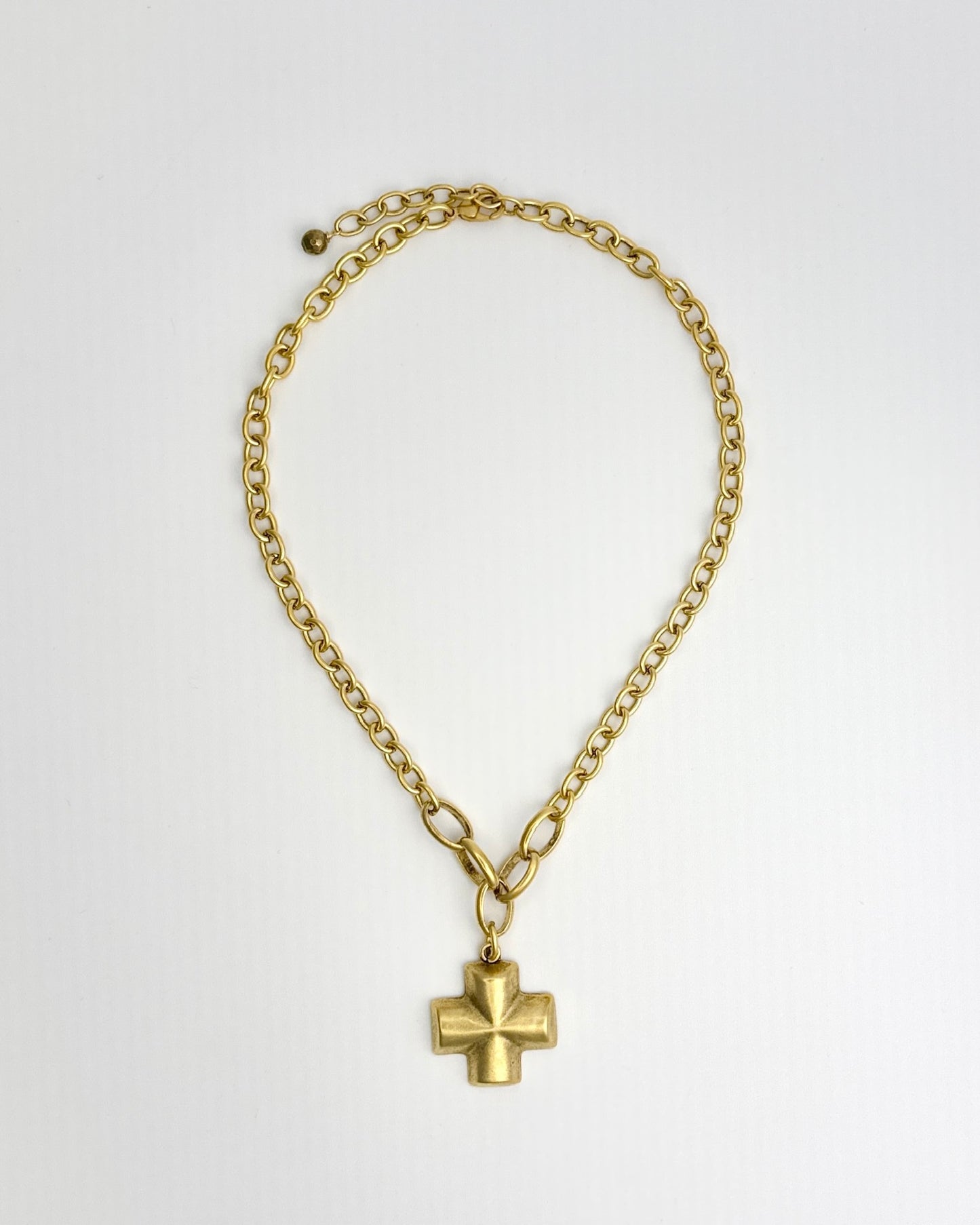 Chunky Cross Necklace