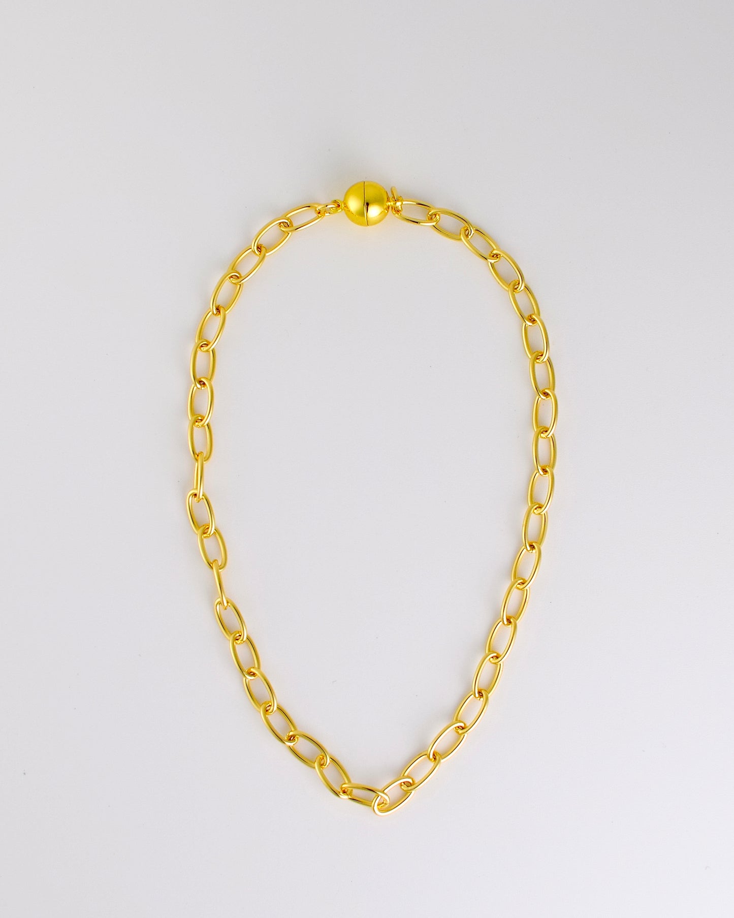 Oval Link Necklace