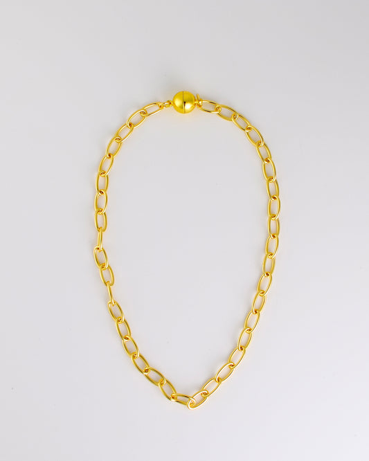 Oval Link Necklace