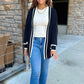 Dear John Amani Cardigan - Black