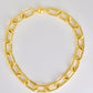 18" Large Oval Link Necklace