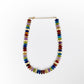 Wide Bead Necklace - Dark Multi