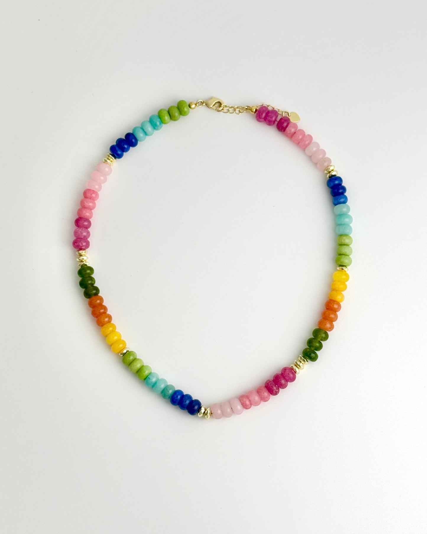 Glass Bead Necklace - Multi