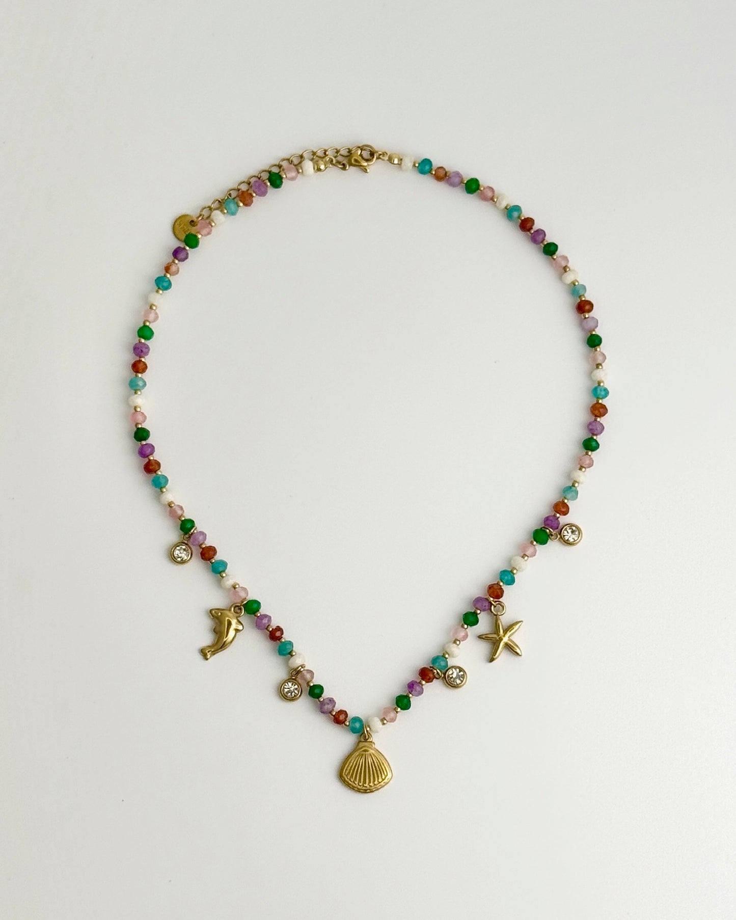 Sea Charm Bead Necklace