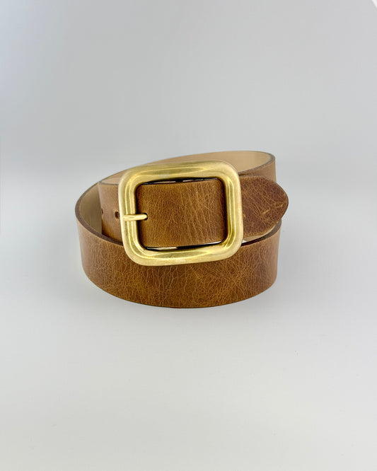 Cognac Leather Belt