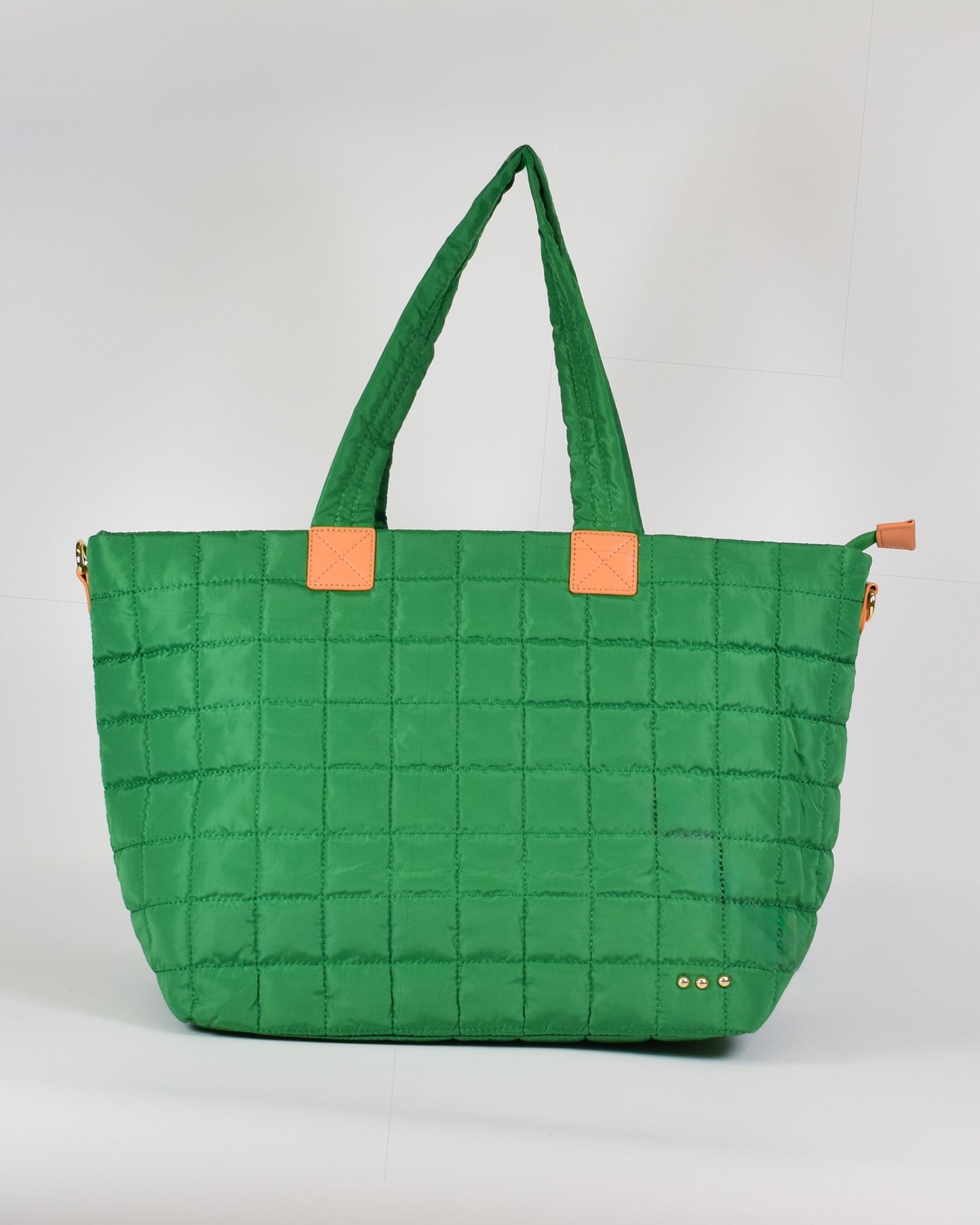 Daydreamer Quilted Tote Bag - Emerald