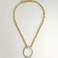 Gold & Silver Infinity Necklace