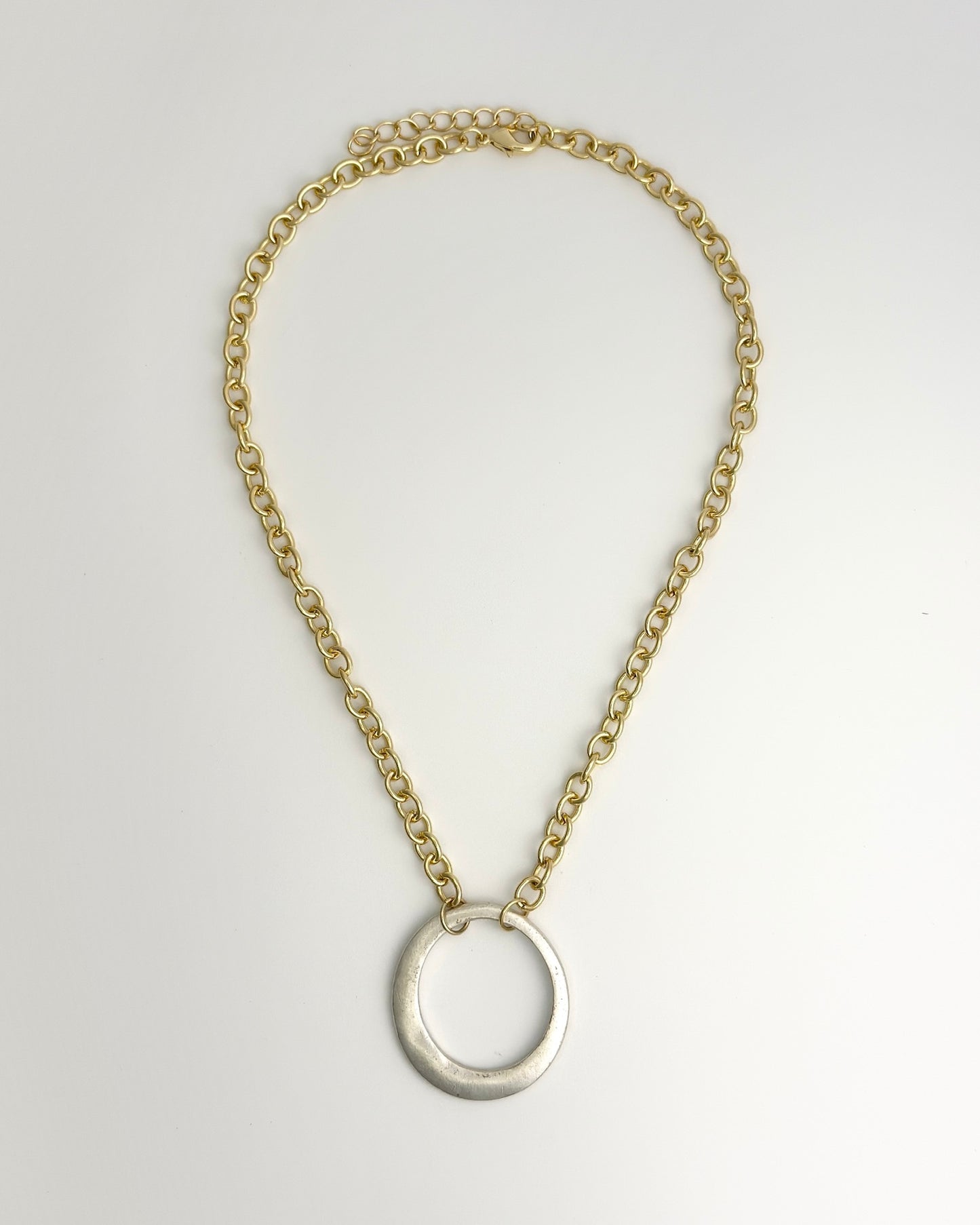 Gold & Silver Infinity Necklace