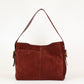 Hobo Render Shoulder Bag - Suede Chocolate