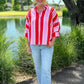 Saylor Stripe Top