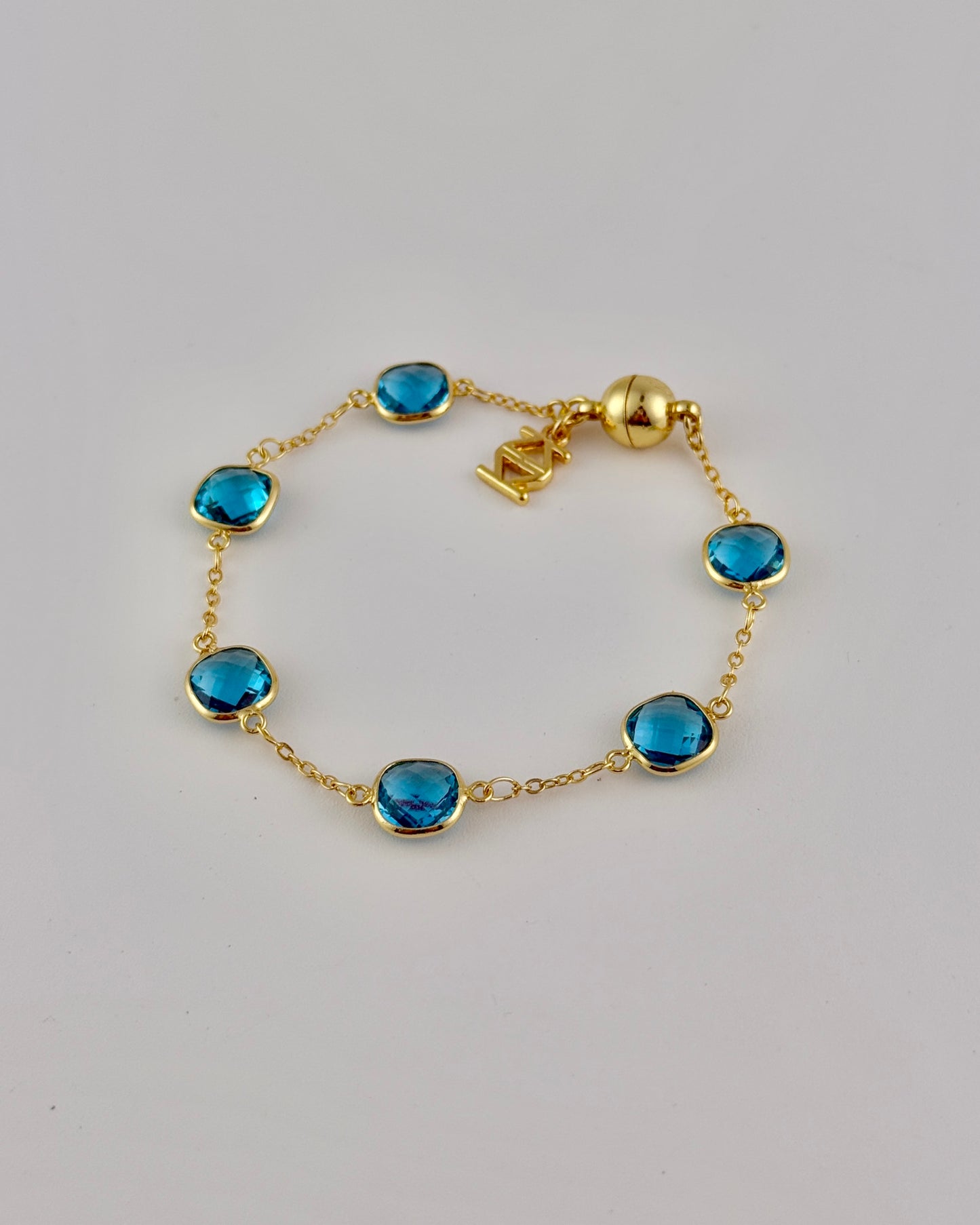 Blue Crystal Bracelet