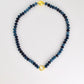 Blue Stone Bead Necklace