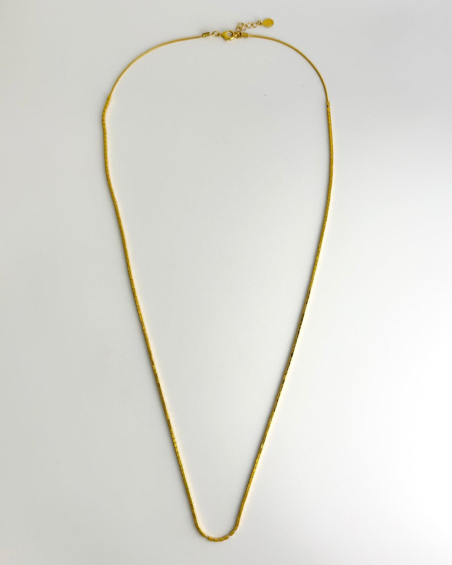 18K Gold Plated Block Chain