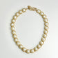 Circle & Coin Pearl Necklace