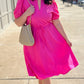 Jude Connally Peony Pink Cassandra Dress