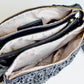 Izzy Bubble Puffer Crossbody Bag - Black