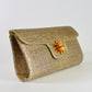 Bamboo Clutch - Gold