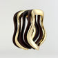Brown/Gold Bangle Bracelet Set