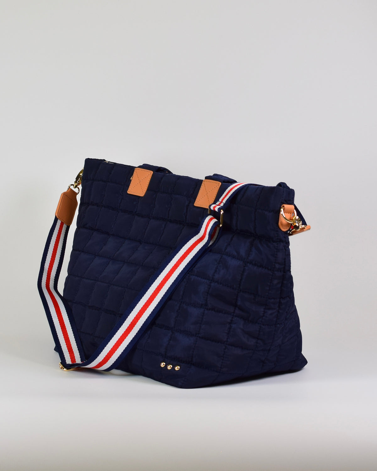 Day Dreamer Quilted Tote Bag - Navy