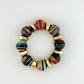 Striped Resin Stretch Bracelet