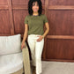Theia Olive Top