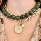 Pearl Charm & Cross Pendant Necklace
