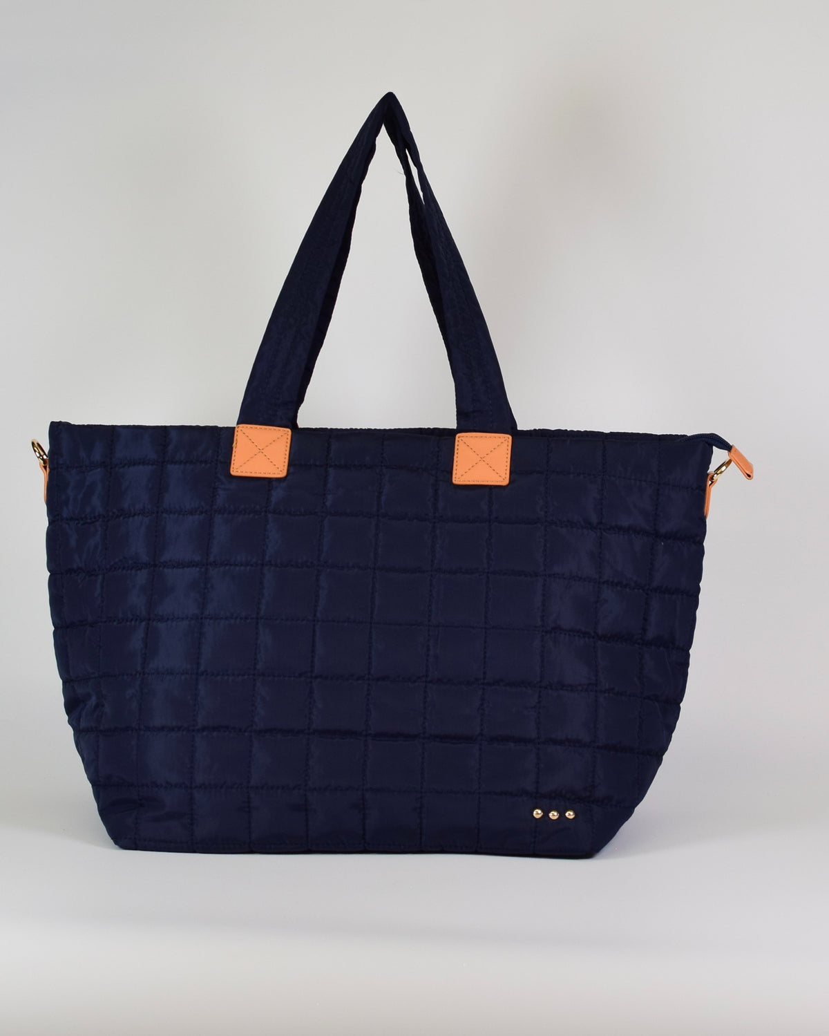 Day Dreamer Quilted Tote Bag - Navy