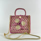 Lupita Pink & Natural Bag