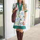 Charlotte Floral Dress - Ecru