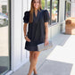 Charlotte Black Embroidered Dress