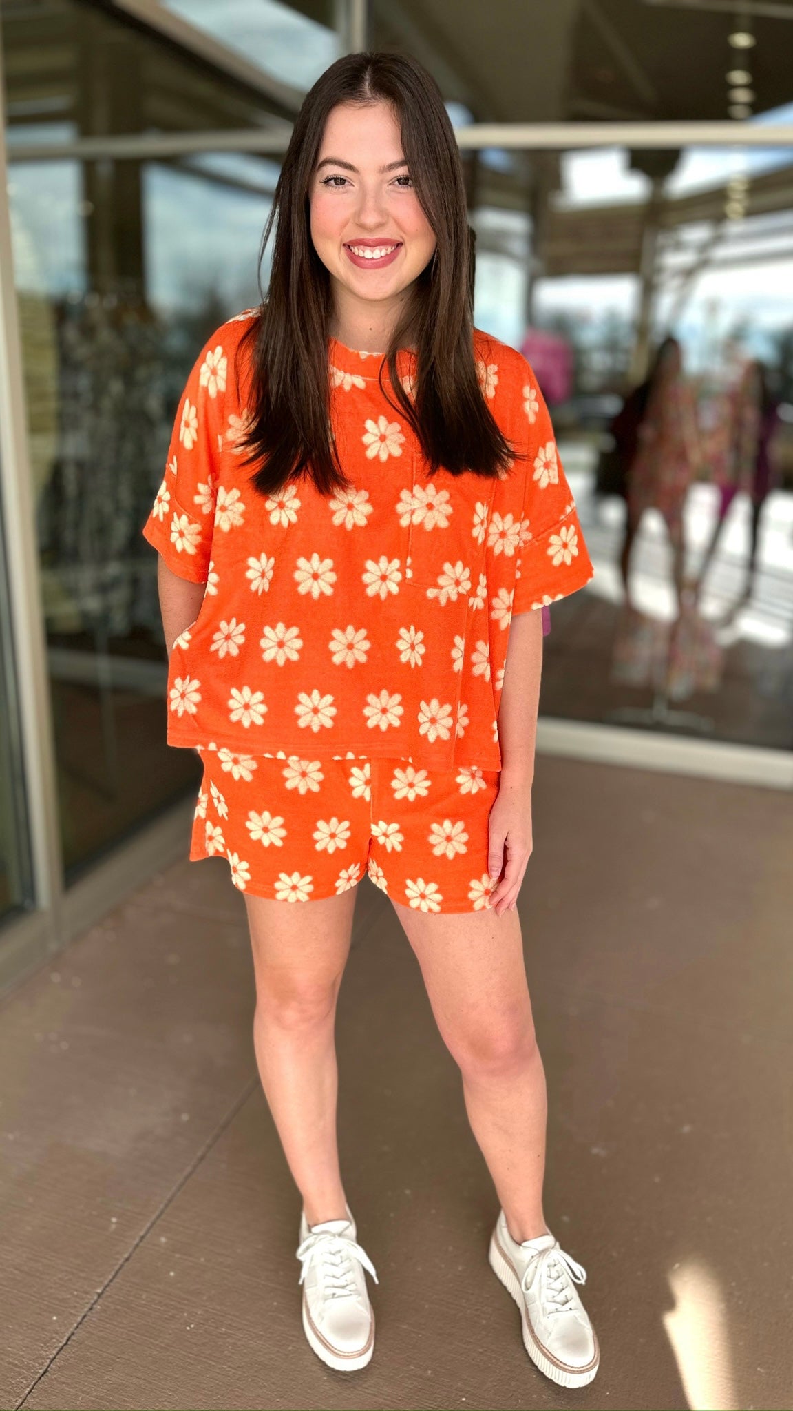 Daisy Terry Short - Orange