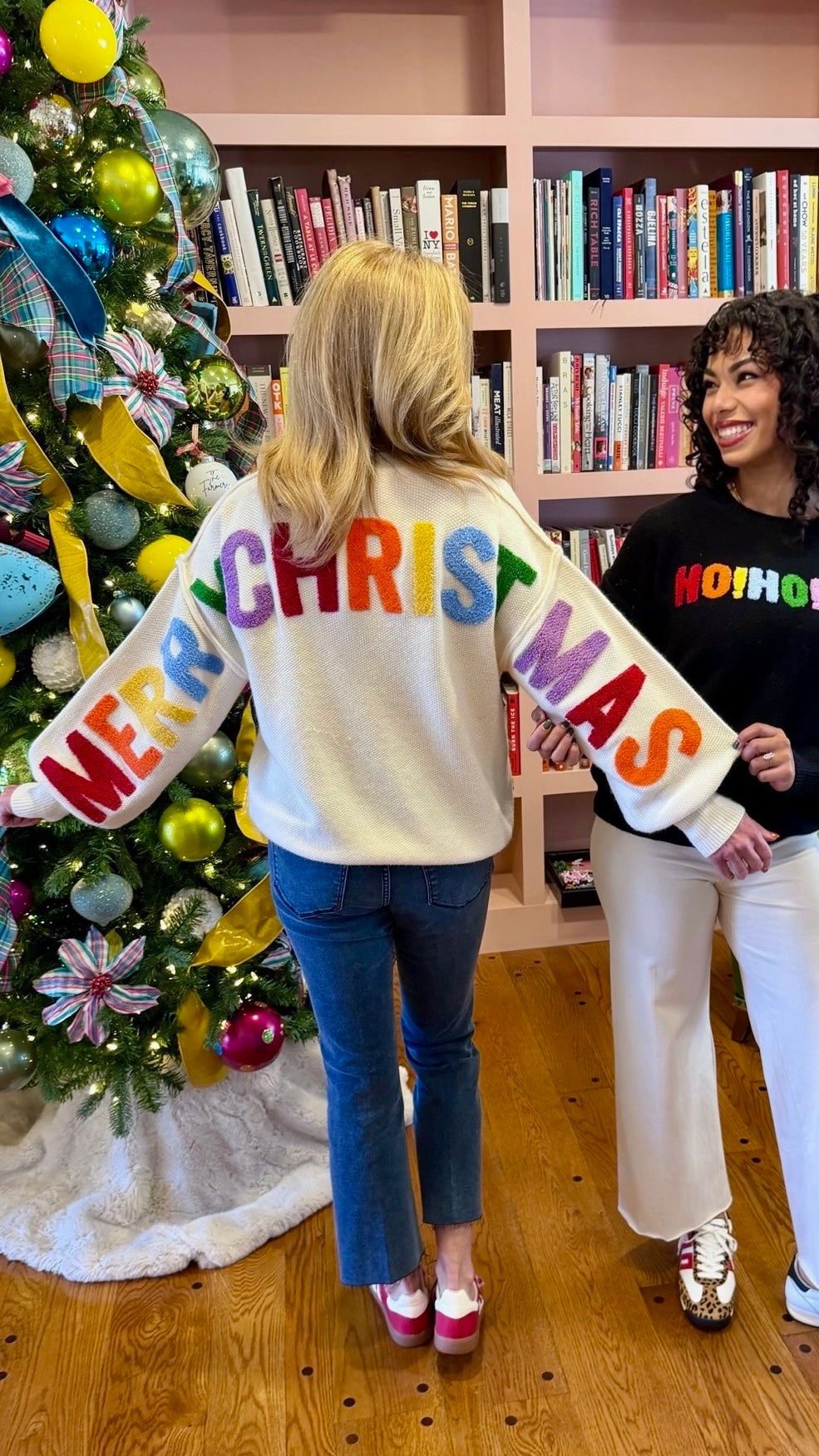 Merry Christmas Sweater - Ivory