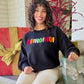 Merry Christmas Sweater - Black