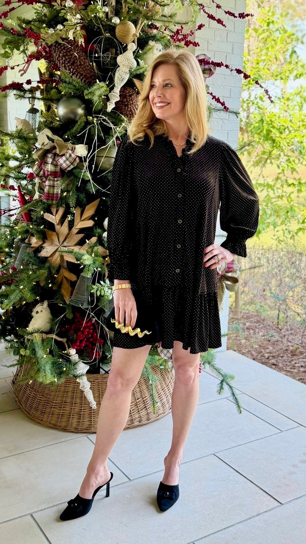 Mika Button Dress
