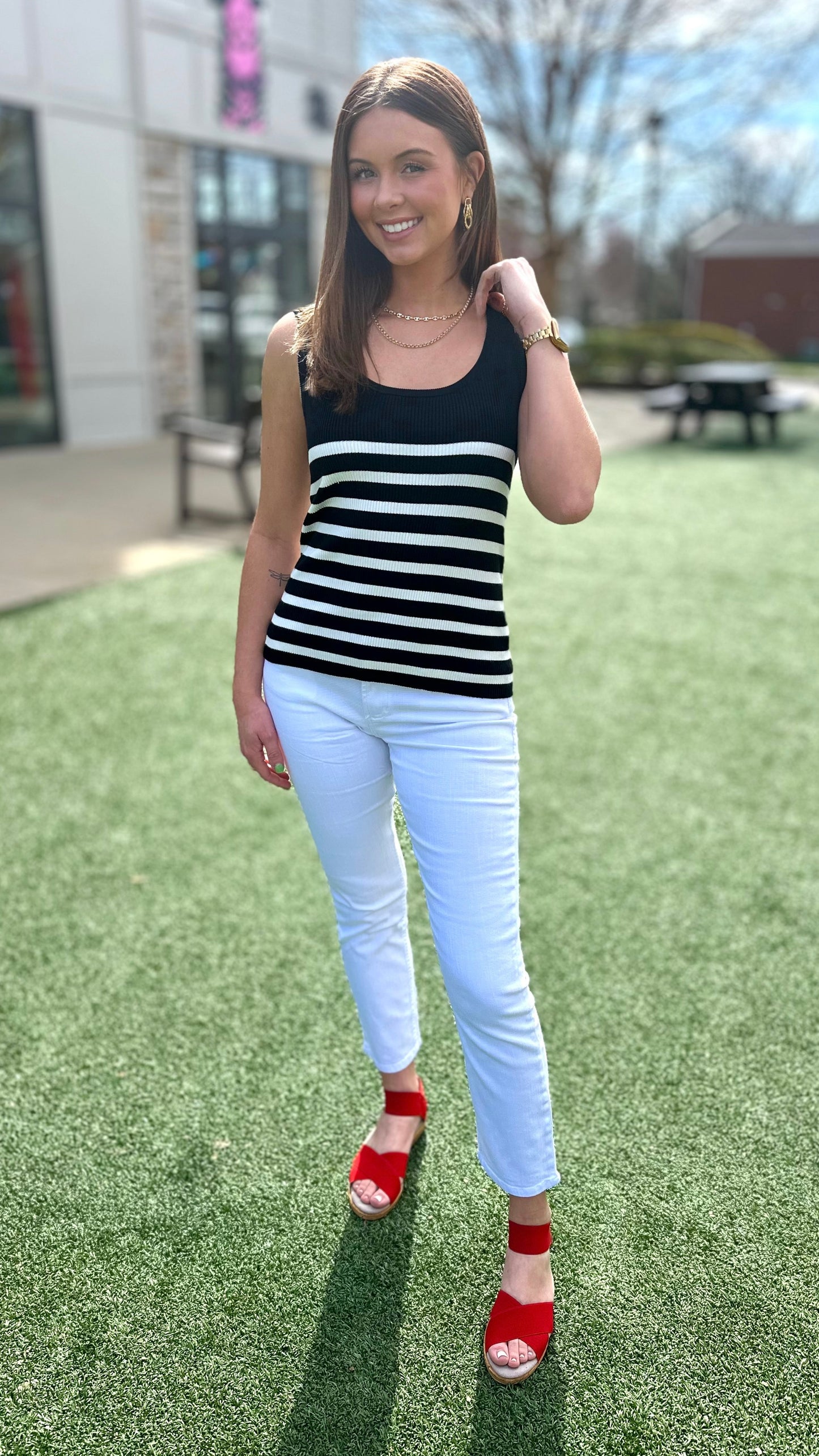 Dear John Blaire Straight Leg Jean - Optic White