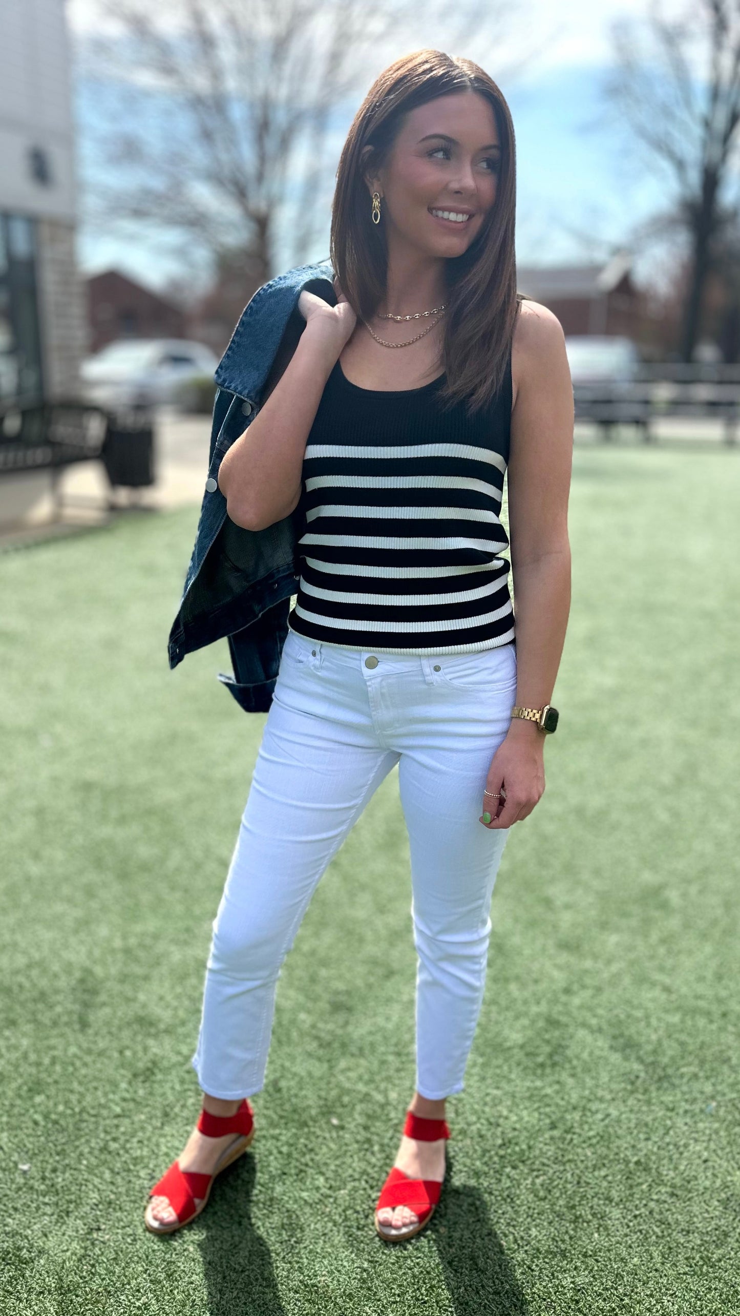 Dear John Blaire Straight Leg Jean - Optic White
