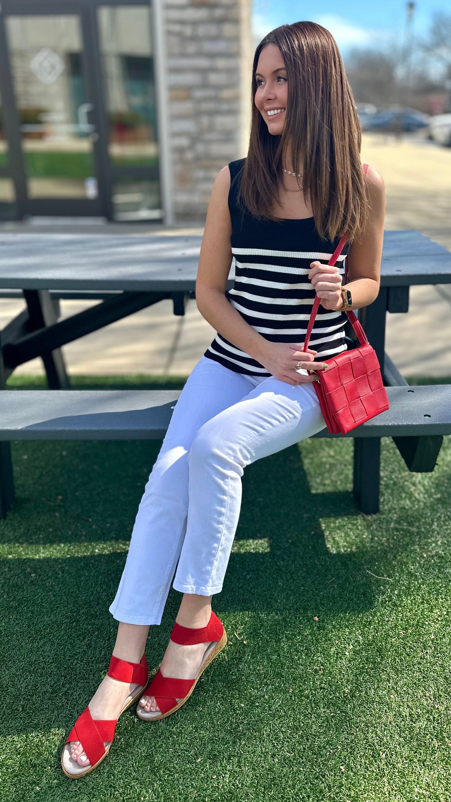 Dear John Blaire Straight Leg Jean - Optic White