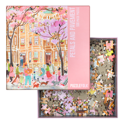 Petals and Pavement Puzzle