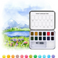 Landscape Watercolor Pocket Set