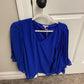 Accordion Sleeve V-Neck Top
