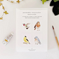 Birds Paintable Watercolor Notecard Set