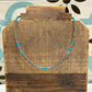 Western Beaded Necklace- Turquoise