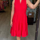 Jade Richelle Red Midi Dress