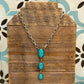 Stone Story Necklace- Turquoise