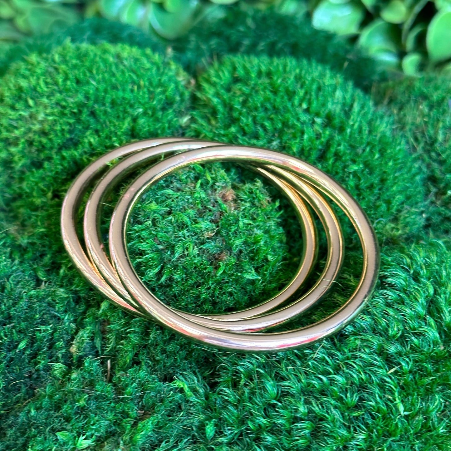 Simple Gold Bangles