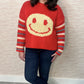 Soft Smiles Striped Sweater - Multi